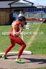 Decathlon shot putt, 2025 EAP International Combined Events, Hexham, Northumberland.  Photo: David T. Hewitson/Sports for All Pics